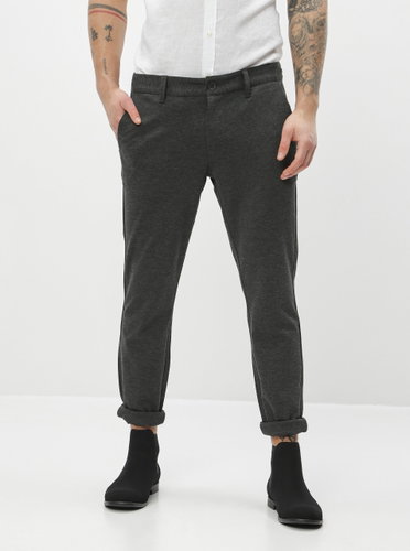 ONLY & SONS Dark Grey Trousers Mark XXS 27/32 - Trousers - Main image