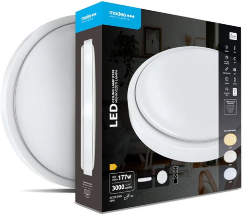 Modee Lightning LED Ceiling Light 24W with Remote Control 3,000lm - Ceiling Light - Main image