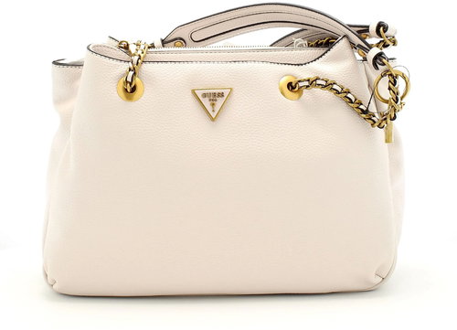 GUESS Becci Gfriend Shoulder Satchel Béžová - Handbag - Main image