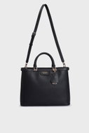 GUESS Eco Angy Society Tote Černá - Handbag