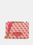 GUESS Izzy Convertible Xbody Flap Růžová - Handbag