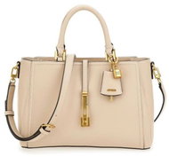 GUESS James Girlfriend Satchel Béžová - Handbag