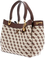 GUESS Shemara Girlfriend Carryall Hnědá - Handbag