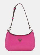 GUESS Meridian Studded Shoulder Bag Bordo - Handbag