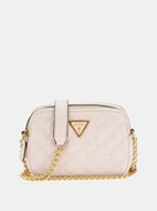 GUESS Giully Quilted Mini Crossbody Powder - Handbag