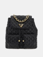 GUESS Giully Quilted Backpack Black - Backpack