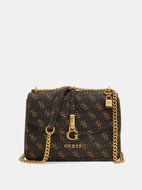 GUESS G James 4G Logo Crossbody Brown - Handbag