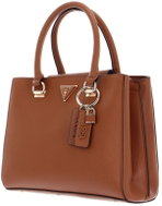 GUESS Noelle Saffiano Handbag Brown - Handbag