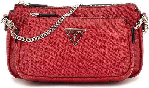 GUESS Noelle Saffiano Crossbody Red - Handbag - Main image