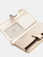 GUESS Wallet Laurel Double Zip organizer stone - Wallet