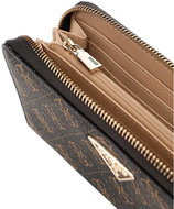 GUESS Wallet Laurel Large brown with logo - Wallet