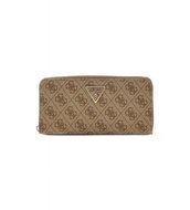 GUESS Wallet Laurel Large latte with logo - Wallet