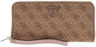 GUESS Wallet Laurel Large ll latte with logo - Wallet