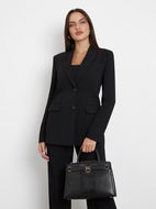 GUESS Kabelka Arlena Girlfriend Satchel černá - Kabelka
