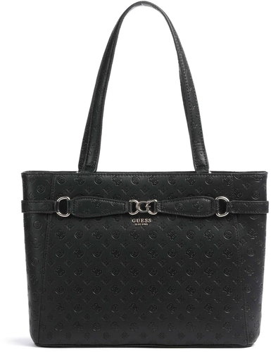 GUESS Handbag Arlene Logo Noel Tote black with logo - Handbag - Main image
