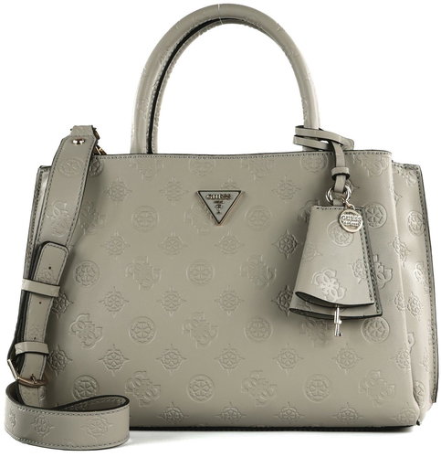 GUESS Handbag Arlene Logo Noel Tote taupe with logo - Handbag - Main image