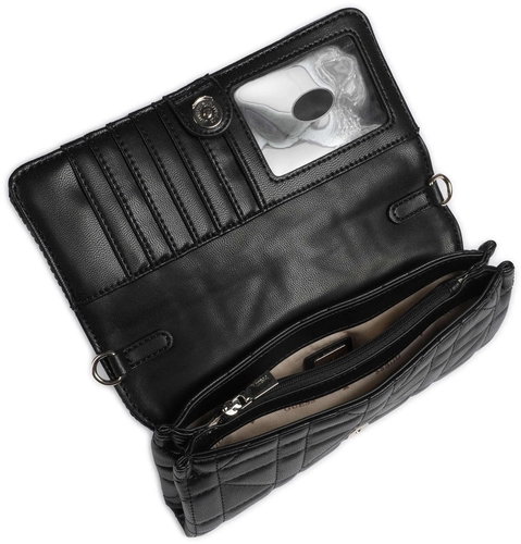 GUESS Handbag Assia Crossbody Flap Organizer black - Handbag - Main image