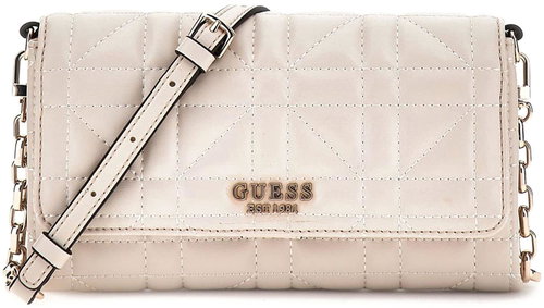 GUESS Handbag Assia Crossbody Flap Organizer stone - Handbag - Main image