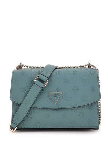 GUESS Handbag Cresidia Convertible Xbody Flap teal - Handbag - Main image