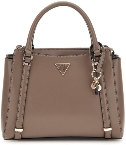 GUESS Handbag Daryna satchel dark taupe - Handbag - Main image