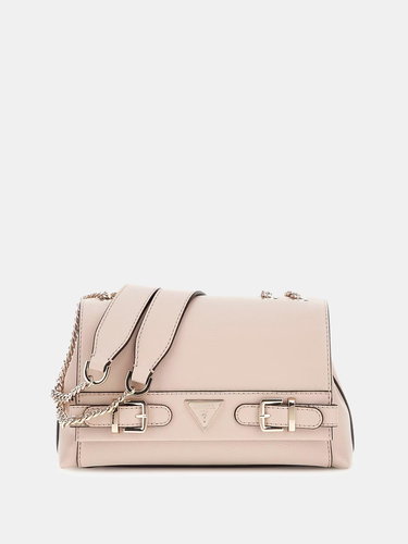 GUESS Handbag Eco Ali Convertible Xbody Flap Almond - Handbag - Main image