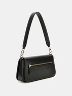 GUESS Handbag Eco Mietta Flap black - Handbag