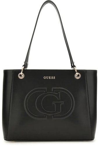 GUESS Handbag Eco Mietta Noel Tote black with logo - Handbag - Main image