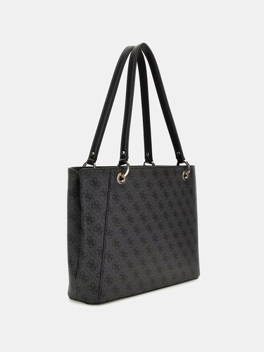 GUESS Handbag Eco Mietta Noel Tote latte with logo - Handbag - Main image