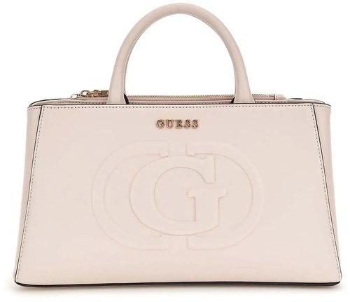 GUESS Handbag Eco Mietta Society Satchel stone - Handbag - Main image