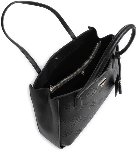 GUESS Handbag Keandra Girlfriend Carryall black with logo - Handbag - Main image