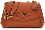 GUESS Kabelka Malva Convertible Xbody Flap amber - Kabelka