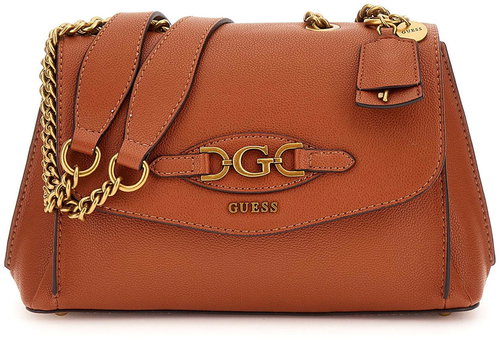 GUESS Handbag Malva Convertible Xbody Flap amber - Handbag - Main image