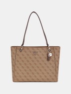 GUESS Handbag Noelle Tote latte with logo - Handbag