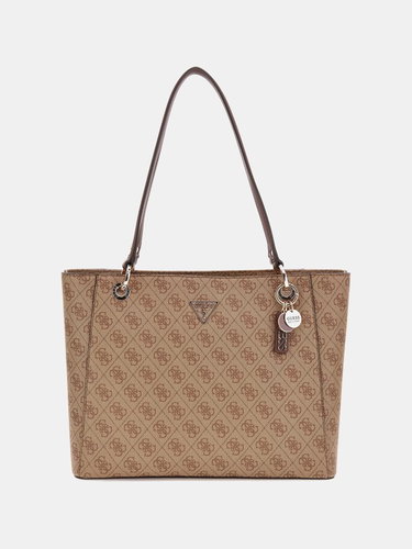 GUESS Handbag Noelle Tote latte with logo - Handbag - Main image
