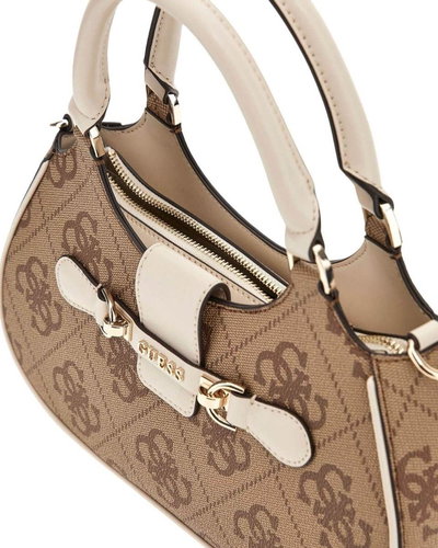 GUESS Handbag Nolana Girfriend latte with logo - Handbag - Main image