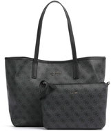 GUESS Handbag Vikky II 2 in 1 black with logo - Handbag