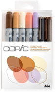 COPIC Ciao Double Sided Brush Chisel 5+2 pcs Doodle Kit "People" - Marker