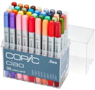 COPIC Ciao Double Sided Brush Chisel 36 pcs basic B - Marker