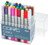 COPIC Ciao Double Sided Brush Chisel 36 pcs basic E - Marker