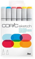 COPIC Sketch double-sided Brush Chisel 6 pcs basic "perfect" - Marker