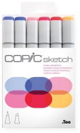COPIC Sketch double-sided Brush Chisel 6 pcs floral tones "2" - Marker