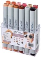 COPIC Classic double-sided Fine Chisel 12 pcs skin tones - Marker