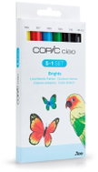 COPIC Ciao double-sided Brush Chisel 5+1 pcs clear tones - Marker