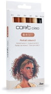 COPIC Ciao double-sided Brush Chisel 5+1 pcs skin tones B - Marker