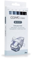 COPIC Ciao double-sided Brush Chisel 5+1 pcs grey Cool - Marker