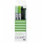 COPIC Ciao oboustranné Brush Chisel 2+2 ks Doodle Kit zelený - Markers