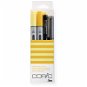 COPIC Ciao oboustranné Brush Chisel 2+2 ks Doodle Kit žlutý - Markers