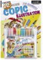 COPIC Ciao oboustranné Brush Chisel 12 ks Illustration Set s příslušenstvím - Markers