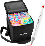 OHUHU double-sided Fine Chisel 120 pcs + blender - Markers