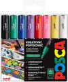 UNI Posca 1M 8 ks základní